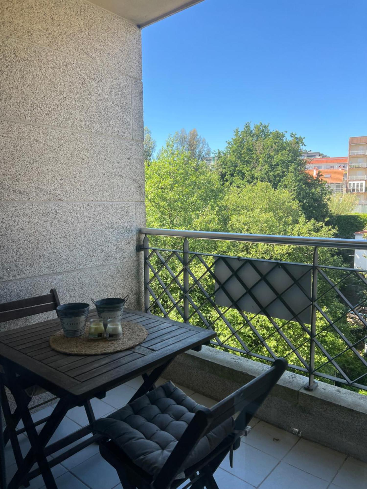 Ferienwohnung Trebol Junto A Playa Silgar Sanxenxo Exterior foto